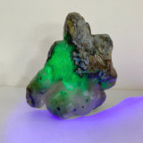 Unique Volcano Agate King Kong Ape Carving #6