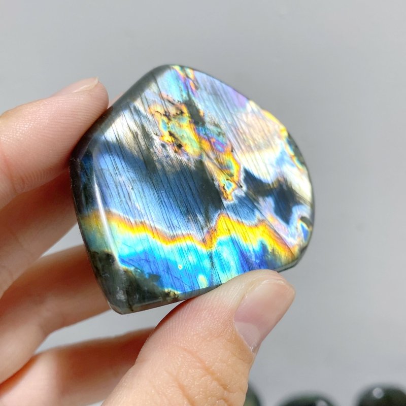 35 Pieces Polished Labradorite Free Form -Wholesale Crystals
