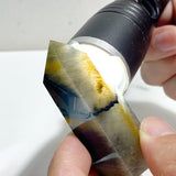 36 Pieces Blue Tiger Eye Mixed Quartz Tower Point -Wholesale Crystals