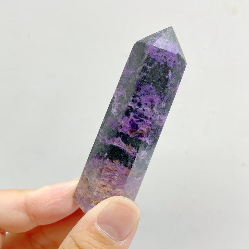 37 Pieces Charoite Tower Points -Wholesale Crystals