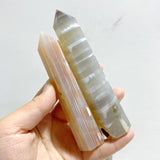 38 Pieces Stripe Agate Tower Points -Wholesale Crystals
