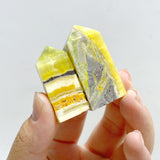 126 Pieces Short Bumble Bee Jasper Four-sided Tower