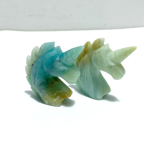 39 Pieces Caribbean Calcite Unicorn Carving - Wholesale Crystals