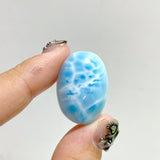 12 Pieces Cabochon Larimar DIY Charms Dominican Republic Larimar
