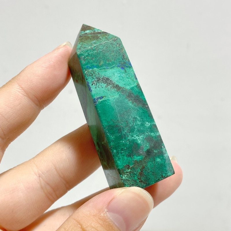 4-6cm Chrysocolla Tower Wholesale -Wholesale Crystals