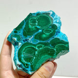 4 Pieces Beautiful Chrysocolla Mixed Malachite Slab High Quality Specimen - Wholesale Crystals