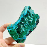 4 Pieces High Quality Beautiful Chrysocolla Mixed Malachite Slab Specimen 1 - Wholesale Crystals