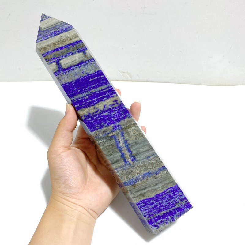 4 Pieces Large Lapis Lazuli Tower -Wholesale Crystals