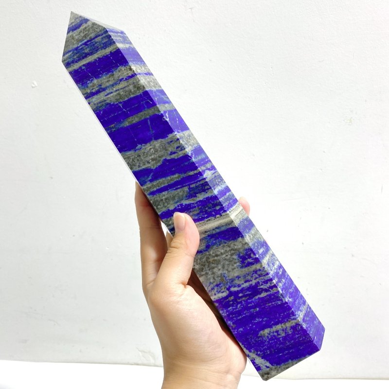4 Pieces Large Lapis Lazuli Tower -Wholesale Crystals