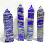 4 Pieces Large Lapis Lazuli Tower -Wholesale Crystals