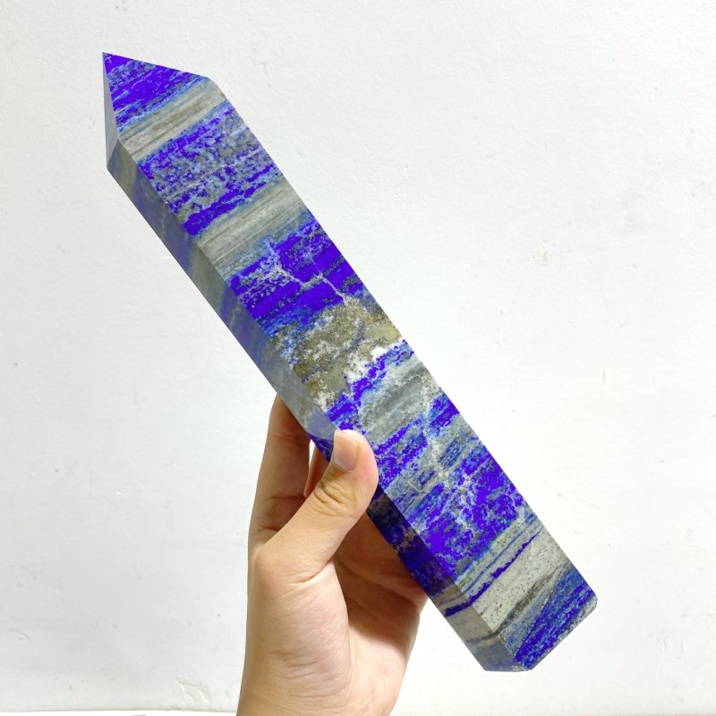 4 Pieces Large Lapis Lazuli Tower -Wholesale Crystals