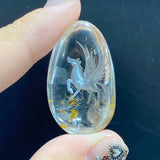 4 Pieces Pegasus Garden Quartz Inner Scene Carving -Wholesale Crystals
