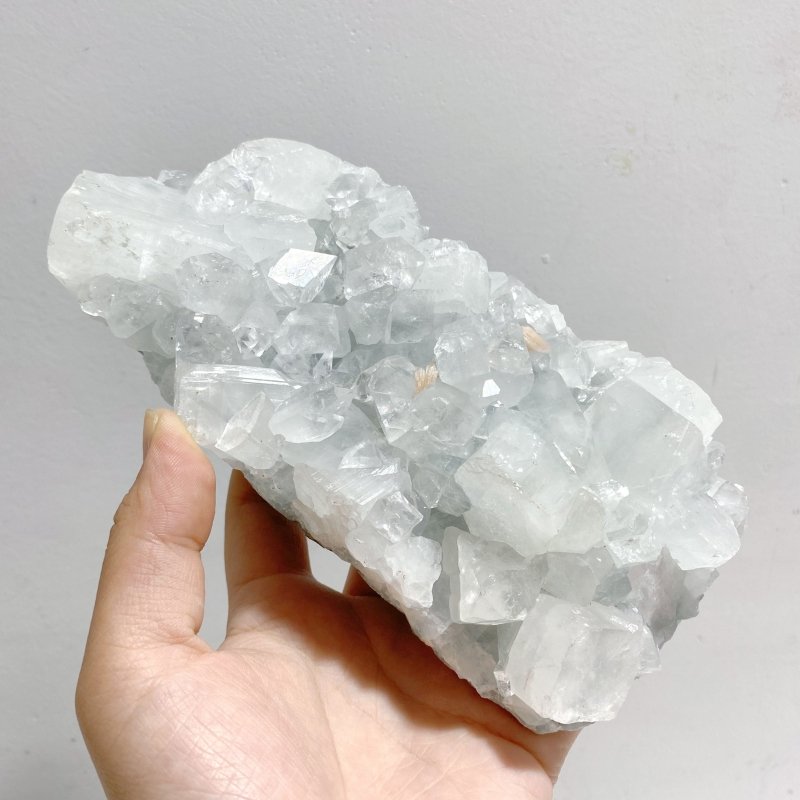 4 Pieces Raw Apophyllite Mineral Specimen -Wholesale Crystals
