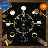 4 Zodiac Altar(1 - 1) Tarot Tablecloth - Wholesale Crystals