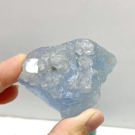40 Pieces Blue Fluorite Mixed Calcite Raw Stone Specimen For Collection - Wholesale Crystals