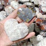 231 Pieces Moroccan Agate Heart (Sea Freight Only)