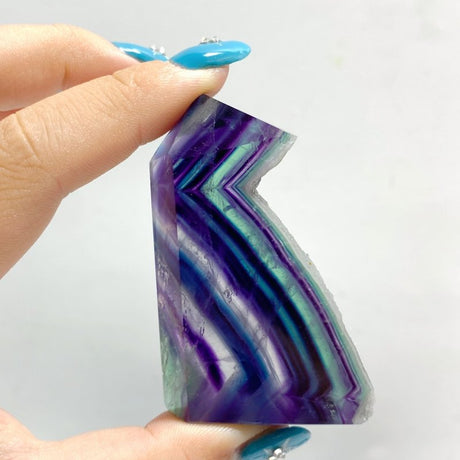 42 Pieces Rainbow Fluorite Raw Side Tower - Wholesale Crystals