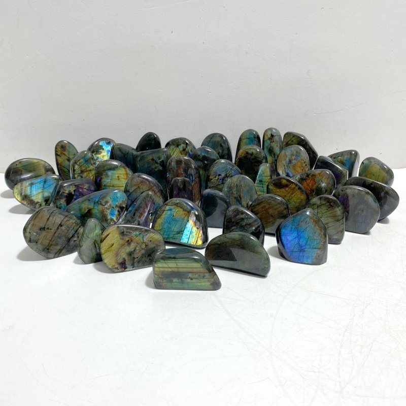 44 Pieces Polished Labradorite Free Form -Wholesale Crystals