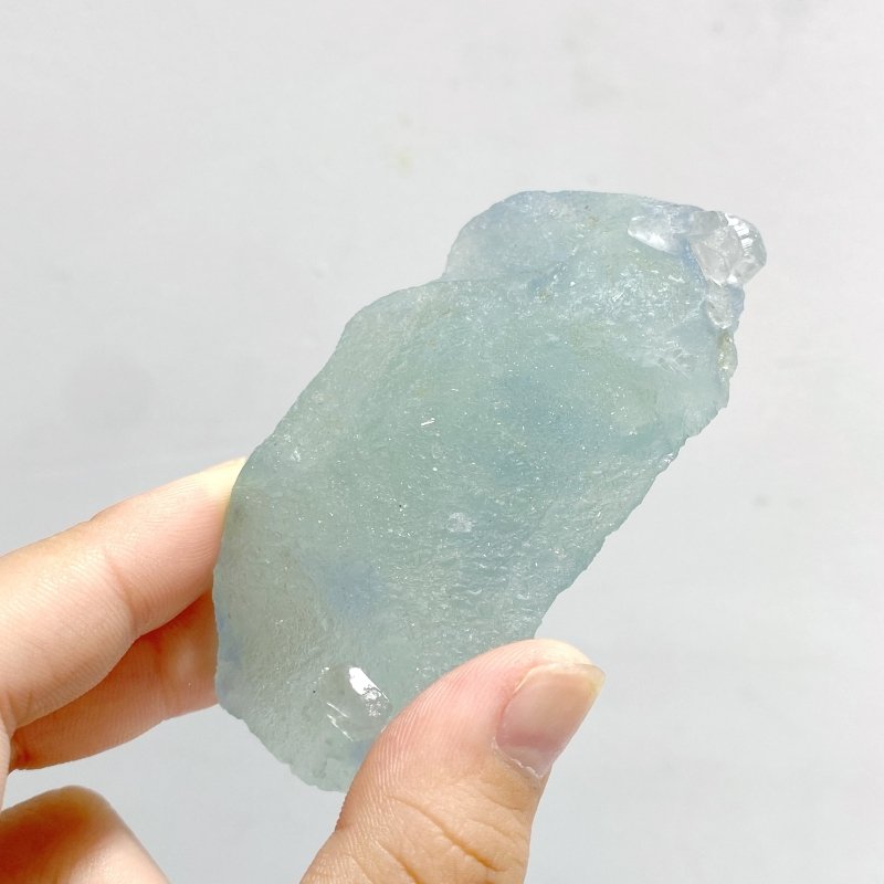 45 Pieces Blue Fluorite Mixed Calcite Raw Stone Specimen - Wholesale Crystals