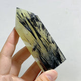 45 Pieces Heat Treatment Citrine Mixed Black Tourmaline Tower Point -Wholesale Crystals