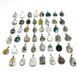 47 Pieces 8th Vein Ocean Japser Pendants - Wholesale Crystals