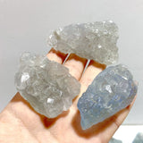 47 Pieces Blue Fluorite Mixed Calcite Raw Stone Specimen For Collection - Wholesale Crystals