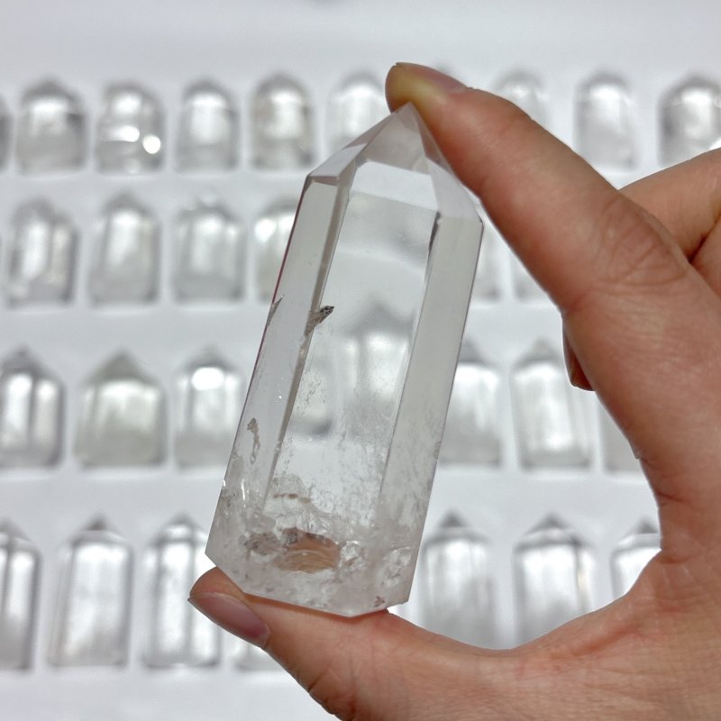 47 Pieces Fat Clear Quartz Tower -Wholesale Crystals