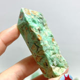 48 Pieces Indonesia Turquoise Druzy Geode Tower Points - Wholesale Crystals
