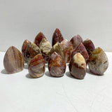 15 Pieces Petrified Wood Stone Arrow Head Shape