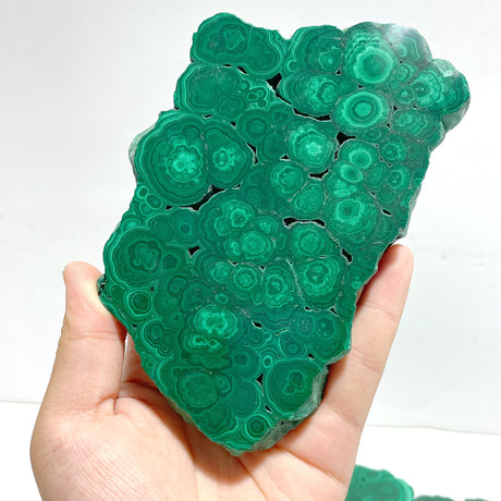 6 Pieces High Quality Beautiful Malachite Slab