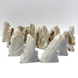 15 Pieces Clear Quartz Cluster Butterfly Fairy Carving