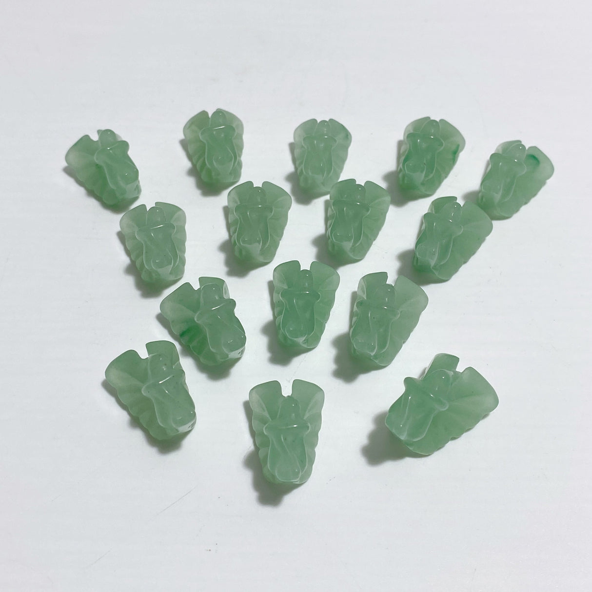Mini Green Aventurine Butterfly Fairy Carving Wholesale