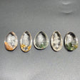 5 Pieces Flower Garden Quartz Inner Scene Carving - Wholesale Crystals
