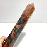 5 Pieces Large Rhodonite Points - Wholesale Crystals