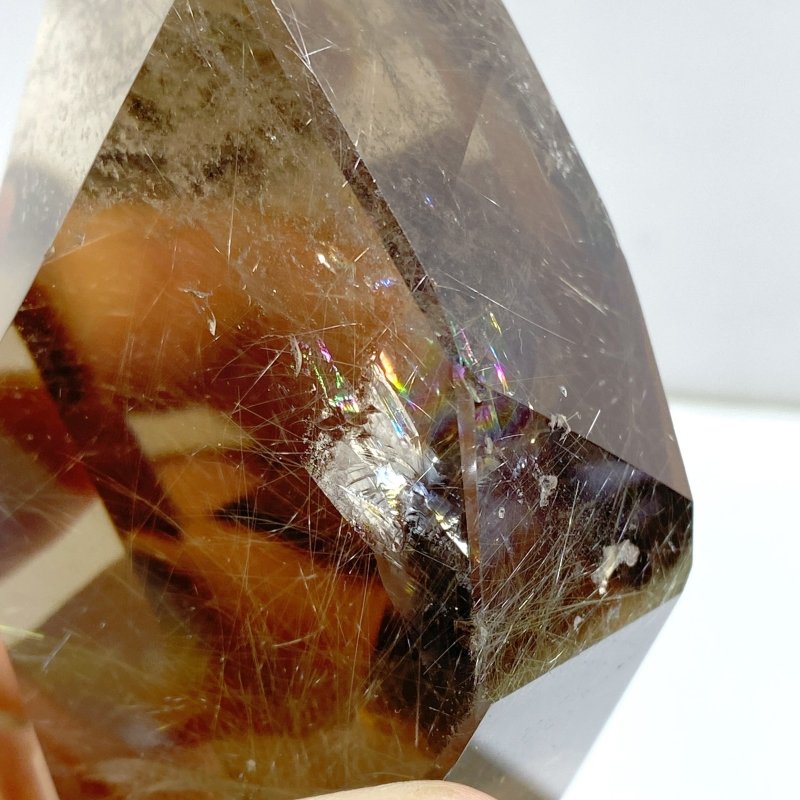 5 Pieces Unique Golden Rutile Quartz Free Form - Wholesale Crystals