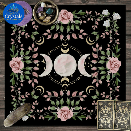 5 Tarot Tablecloth - Wholesale Crystals