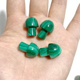 52 Pieces 2CM Malachite Mushroom - Wholesale Crystals