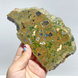 11 Pieces Peacock Eye Rain Forest Jasper Slab