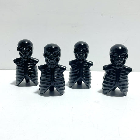 Halloween Obsidian Skull Carving Wholesale
