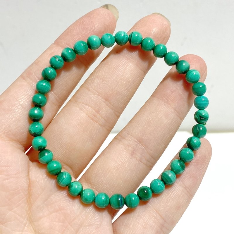 5mm Malachite Bracelets Wholesale -Wholesale Crystals