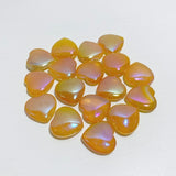 6 Colors Mixed Aura Rose Quartz Heart Wholesale Closeout -Wholesale Crystals