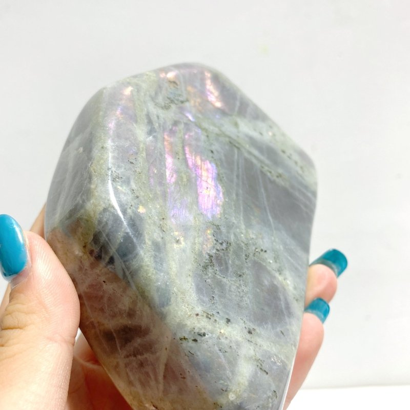 6 Pieces Large Beautiful Polished Labradorite Free Form - Wholesale Crystals