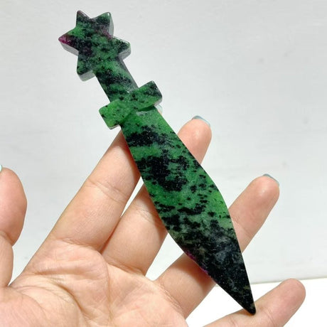 6 Types Halloween Knife Dagger Wholesale Fluorite Obsidian Chevron Amethyst - Wholesale Crystals