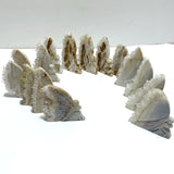 15 Pieces Clear Quartz Cluster Butterfly Fairy Carving