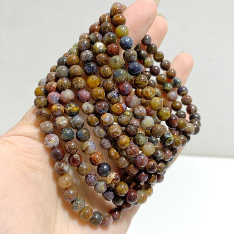 6mm Pietersite Stone Bracelets Wholesale -Wholesale Crystals
