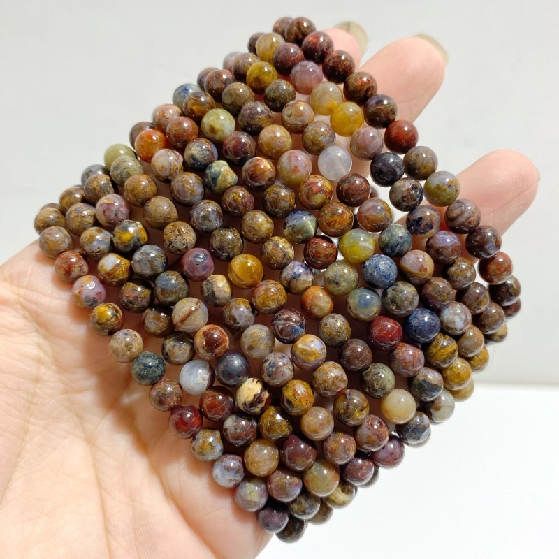 6mm Pietersite Stone Bracelets Wholesale -Wholesale Crystals