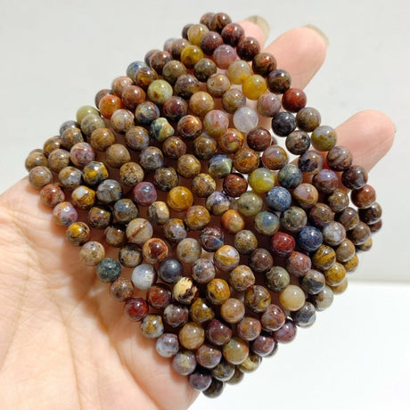 6mm Pietersite Stone Bracelets Wholesale -Wholesale Crystals