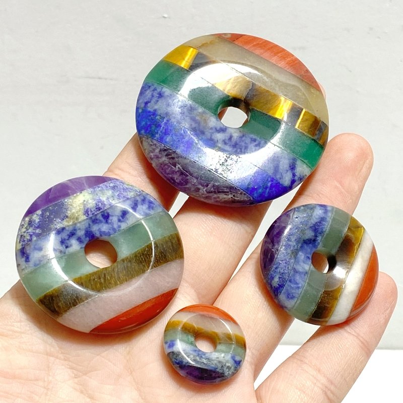 7 Chakra Donuts Wholesale - Wholesale Crystals