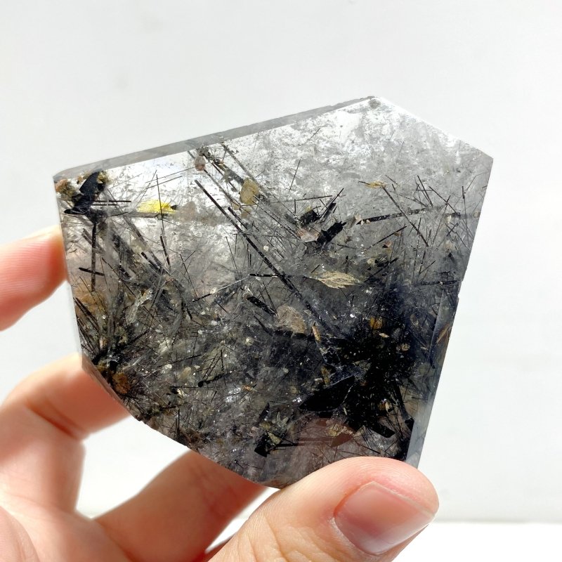 7 Pieces Black Tourmaline Free Form - Wholesale Crystals
