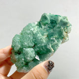 7 Pieces Green Fluorite Specimen Cubic Raw Stone -Wholesale Crystals